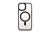 Mobil - Covers & Cases - ONSALA Phone Case Bumper MagSeries Black & Clear - iPhone 15 - 588633