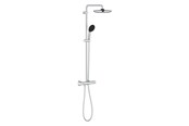 Brus og monteringstilbehør	 - Grohe Vitalio Start 250 brusesystem med termostat til væg 8,5l, krom - 26677001