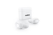 Hovedtelefoner/headset - Niceboy HIVE Podsie 3 - Polar White - hive-podsie-3-white