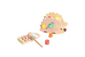 Babylegetøj - Classic World Wooden Hammer Bench Hedgehog 9 pcs. - 20137