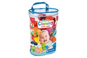 Babylegetøj - Clementoni Baby Soft Clemmy Blocks with Storage Bag 20pcs. - 17877