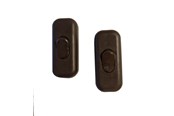 Afbrydermateriel - Proove Pass-through switch brown 2 pcs - GU0263