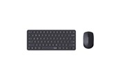 Tastatur - RAPOO 9010M - Tastatur & Mus sæt - Nordisk - Sort - 12654