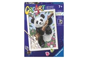 Kreativt Legetøj - Ravensburger CreArt Painting by Numbers - Playful Panda - 202614