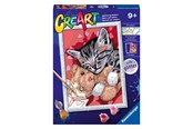 Kreativt Legetøj - Ravensburger CreArt Painting by Numbers - Peaceful Kitten - 202669