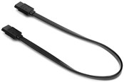 SATA & ATA kabel - DUTZO SATA kabel - Sort - 0.3 m - Lige stik - DC-SATA03BLK
