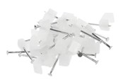 Kabel Organisering - Nordic Quality Cable Clips 3x5mm 25 stk. - 222790