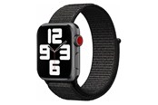 Smartwatch - Tilbehør - Lippa Apple Watch Nylonrem 42/44/45/49 - Sort - LPAW041