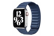 Smartwatch - Tilbehør - Lippa Apple Watch fintvævet rem 42/44/45/49 - Marine Blå - LPAW051