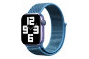 Smartwatch - Tilbehør - Lippa Apple Watch Nylonrem 42/44/45/49 - Lyseblå - LPAW104