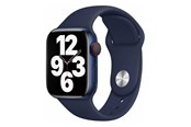 Smartwatch - Tilbehør - Lippa Apple Watch Silikone rem 42/44/45/49 - Marineblå - LPAW036
