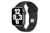 Smartwatch - Tilbehør - Lippa Apple Watch Silikone rem 42/44/45/49 - Sort - LPAW034
