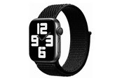 Smartwatch - Tilbehør - Lippa Apple Watch Nylonrem 42/44/45/49 - Sort - LPAW101