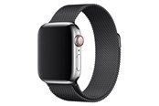 Smartwatch - Tilbehør - Lippa Apple Watch rem i rustfrit stål 42/44/45/49 - Sort - LPAW122