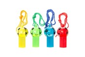 Udendørsleg - LG-Imports Football Whistle on Cord (Assorted) - 4338
