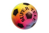Udendørsleg - Mondo Football Super Tele Rainbow 23cm - 04602