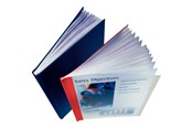 Blæk, Toner & Forbrugsstoffer - Leitz Limindbindingsomslag  lærredsstruktur 1,5 mm Hvid - 177114