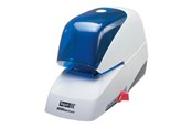 Skrivebordstilbehør - Rapid Elektrisk hæftemaskine  Supreme R5050e, kontaktløs, 50 ark Hvid/blå - 20993210