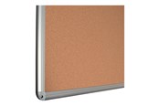 Konference & Præsentation - Esselte bulletin board - 900 x 1200 mm - natron brown - 500894