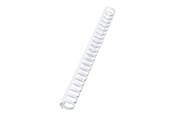 Blæk, Toner & Forbrugsstoffer - GBC CombBind indbindingsryg Combs 25mm A4 21R Hvid - 4028202