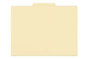 Arkivering & Opbevaring - Esselte - file folder - for A4 - tabbed - yellow - 44105