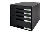 Arkivering & Opbevaring - Leitz Skuffekabinet Plus 5-skuffer Sort - 52110095