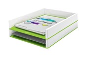 Arkivering & Opbevaring - Leitz Brevbakke WOW tofarvet Grøn - 53611054