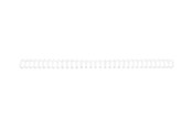 Blæk, Toner & Forbrugsstoffer - GBC Wire indbindingsryg  3:1 NO6 A4 Hvid - RE810670
