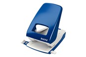 Skrivebordstilbehør - Leitz Hulapparat 5138 NeXXt, 2-huls 40 ark metal Blå - 51380035