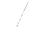 Blæk, Toner & Forbrugsstoffer - GBC CombBind indbindingsryg Combs  8mm A4 21R Hvid - 4028194