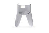Spil tilbehør - Blaze Evercade Tate Grip - White - Miscellaneous Tilbehør til spillekonsol - Evercade - 5060990240669