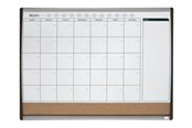 Konference & Præsentation - Nobo Quartet combo board: whiteboard bulletin board - 585 x 430 mm - 1903813