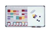 Konference & Præsentation - Nobo combo board: whiteboard card planner - 24 slots x 8 columns - 2951400