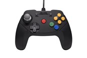 Spil tilbehør - Retro Fighters Brawler64 Color Edition v2 - Black - Wired Controller - Nintendo 64 - 745808421175