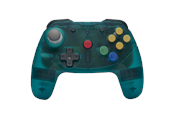 Spil tilbehør - Retro Fighters Brawler64 Bluetooth NSO Edition - Blue - Wireless Controller - Nintendo Switch - 850046080074