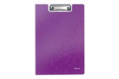 Arkivering & Opbevaring - Leitz Clipboard med forside WOW A4 Lilla - 41990062