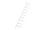 Blæk, Toner & Forbrugsstoffer - GBC Sure Bind strips A4 25mm hvid (100) Hvid - 1132840