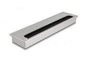 Kabel Organisering - DeLOCK - Cable Grommet - Silver - 66863