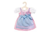 Dukker & Tilbehør - Heless Doll dress Pink and Blue/Green 28-33 cm - 1111