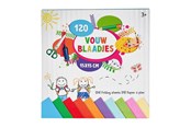 Kreativitet & Hobbyartikler - Creative Craft Group Colored Folding Leaves 15x15cm 120pcs. - CR0003/GE