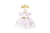 Dukker & Tilbehør - Heless Doll dress Princess with Crown 28-35 cm - 1132