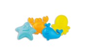 Udendørsleg - Androni Sand mold set Underwater world 4 pieces. - 3609-FISH