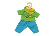 Dukker & Tilbehør - Heless Doll clothes Fair Traide Outfit Max 28-35 cm - 1721
