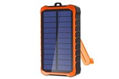 Powerbank - 4smarts Prepper solar power bank - Li-pol - 10.5 Watt Powerbank - Orange - 12000 mAh - 456633
