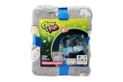 Børneværelse - Toi-Toys Glow N Fun Glow in the Dark Blanket Dino 130x150cm - 35562A
