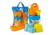 Udendørsleg - Androni Beach set in bag Underwater world 8 pieces. - 7205-FISH