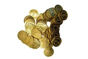 Legetøj - Pocket Money Golden Coins 50 pcs - 500028
