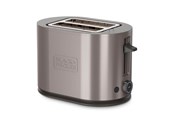 Brødrister - Black & Decker Brødrister Toaster 2 Slot Stainless Steel - ES9600160B