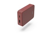 Powerbank - Hama Powerbank Colour 10 10000mAh USB-C+USB-A Red - 10000 mAh - 00201714