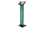 Skærmholder - Compulocks Galaxy Tab A9+ Apex Enclosure Brandable Floor Stand Black - 140B87GAPX9B